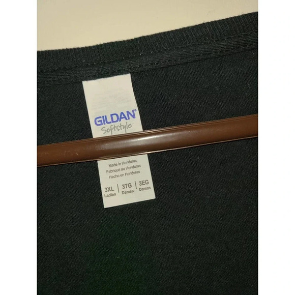 Gildan Top T-Shirt Women 3XL Short Sleeve Classic Lightweight Feminine Fit (KKK) - Picture 3 of 4